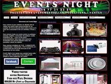 Tablet Screenshot of events-night.com